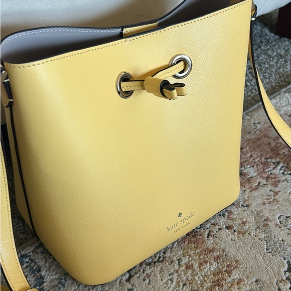 Kate Spade Yellow Bucket Bag - Picture 4 of 6